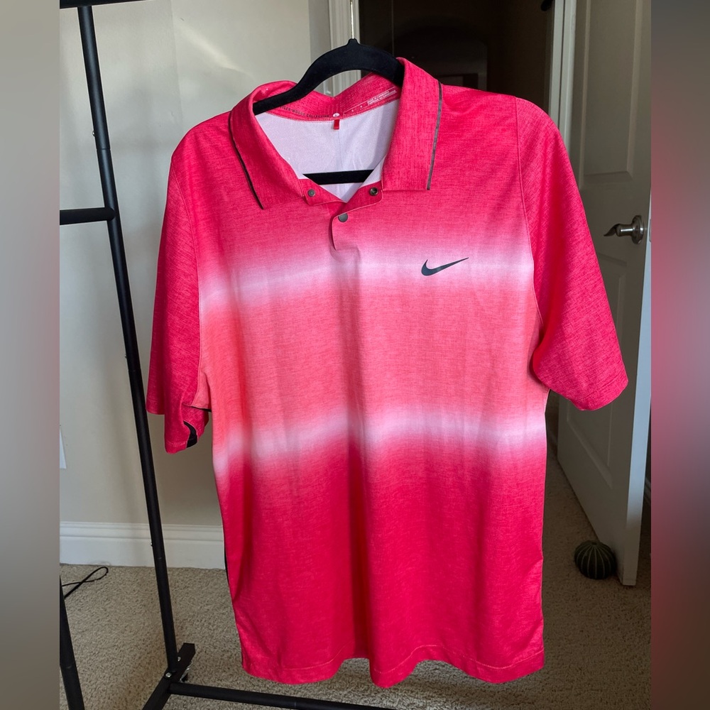 tiger woods golf polo